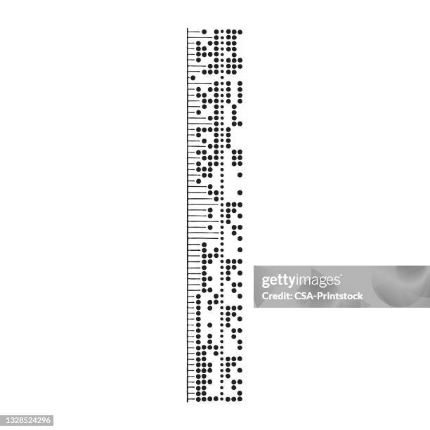 gestanzte presseausweis - lochkarte stock-grafiken, -clipart, -cartoons und -symbole