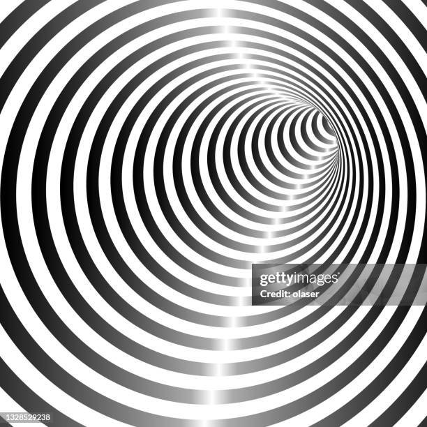 tunnel turning. light beam / tail lights. 3d vector - bright future stock illustrations