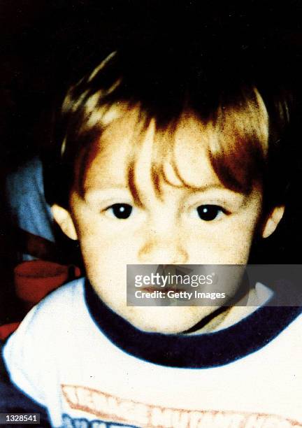 An undated photo of 2 year-old James Bulger, tortured and killed by Jon Venables and Robert Thompson in Bootle, England, in 1993. Both Thompson and...