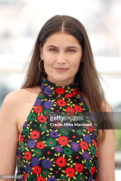 Laetitia Casta attends the "La Croisade" photocall during the 74th annual Cannes Film Festival on July 12, 2021 in Cannes, France.