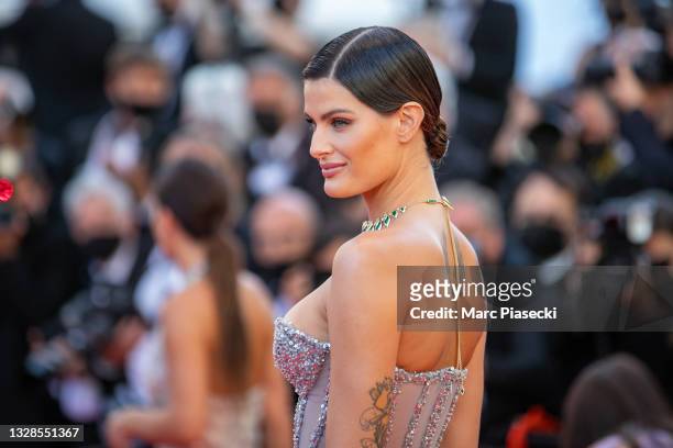 Model Isabeli Fontana attends the "Aline, The Voice Of Love" screening during the 74th annual Cannes Film Festival on July 13, 2021 in Cannes, France.