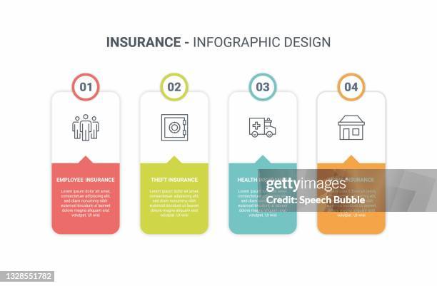 insurance infographic - stealing car stock illustrations