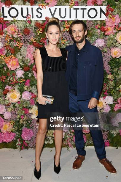 Dylan Penn and Hopper Penn attend the Louis Vuitton Dinner at Fred L'Ecailler during the 74th annual Cannes Film Festival on July 13, 2021 in Cannes,...