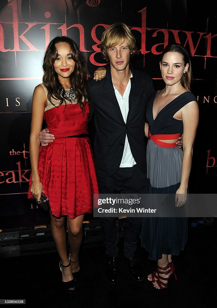 Premiere Of Summit Entertainment's "The Twilight Saga: Breaking Dawn - Part 1" - Red Carpet