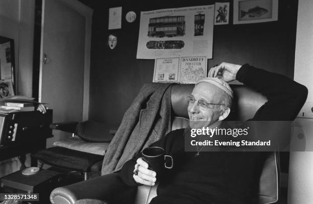 Scottish poet and musician Ivor Cutler , UK, 26th October 1974.