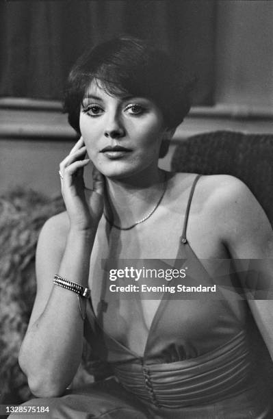 British actress Lesley-Anne Down, UK, 16th December 1974.