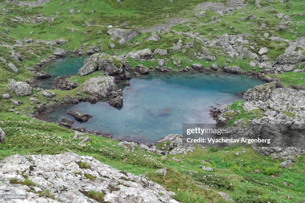 Abudelauri Lake, Caucasus Mountains, Georgia