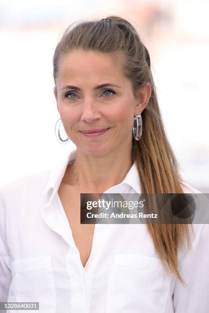 Tuva Novotny attends the Jury de la Cinefondation photocall during the 74th annual Cannes Film Festival on July 14, 2021 in Cannes, France.