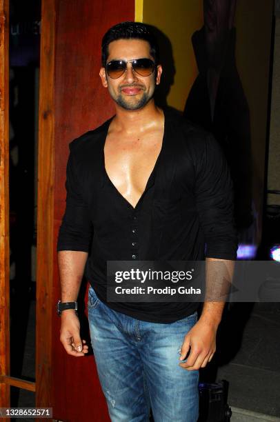 Aftab Shivdasani attends the launch of 'Yuvraj Singh Puma's new #LOVE12 campaign on November 01, 2011 in Mumbai, India.