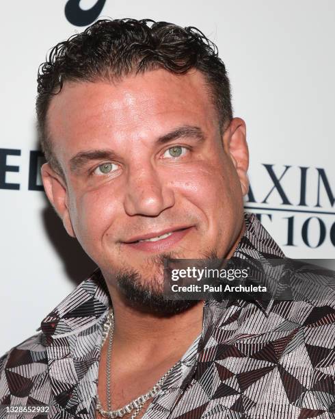 Fighter Frank Mir attends the Maxim Hot 100 event at The Highlight Room on July 13, 2021 in Los Angeles, California.