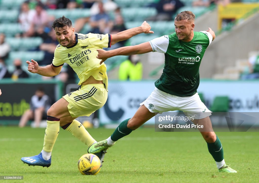 Hibernian v Arsenal: Pre-Season Friendly