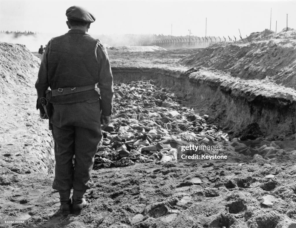 Bergen-Belsen Nazi Concentration Camp 1945
