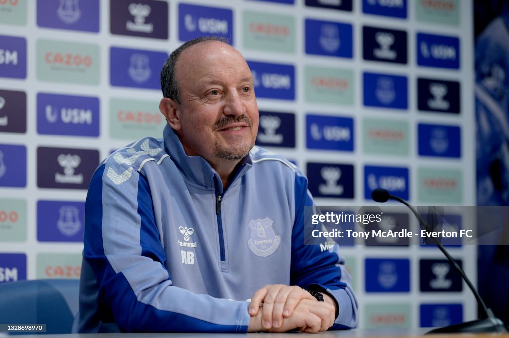 Rafael Benitez First Press Conference at Everton