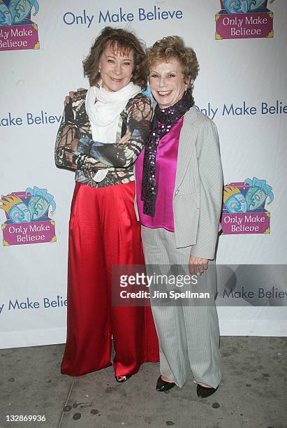 Zoe Wanamaker and Dena Hammerstein attends the 12th Annual Make Believe on Broadway gala at the Shubert Theatre on November 14, 2011 in New York City.