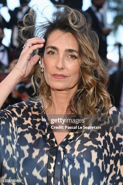 Agnes Boulard attends the "A Felesegam Tortenete/The Story Of My Wife" screening during the 74th annual Cannes Film Festival on July 14, 2021 in...