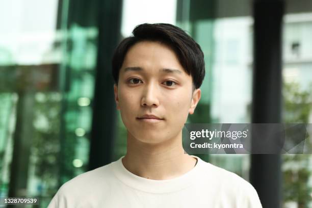 portrait of young asian man - university asian students international portrait stock pictures, royalty-free photos & images