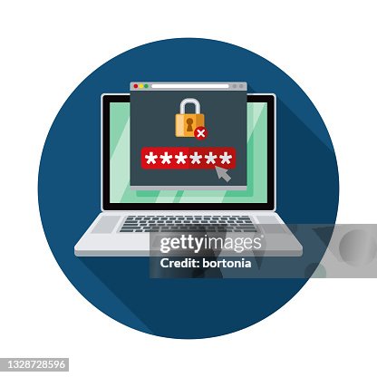 Login Error Screen Laptop Icon Login Error Screen Laptop Icon