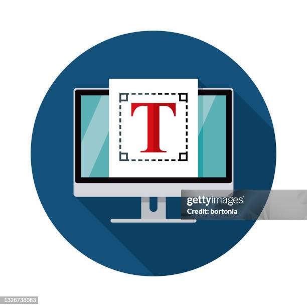 text document desktop icon - word processor stock illustrations