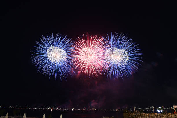 FRA: Bastille Day Fireworks - The 74th Annual Cannes Film Festival