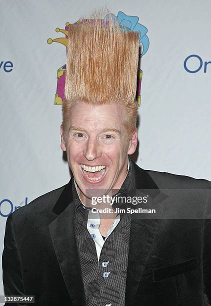 Bello Nock attends the 12th Annual Make Believe on Broadway gala at the Shubert Theatre on November 14, 2011 in New York City.