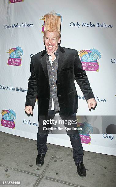 Bello Nock attends the 12th Annual Make Believe on Broadway gala at the Shubert Theatre on November 14, 2011 in New York City.