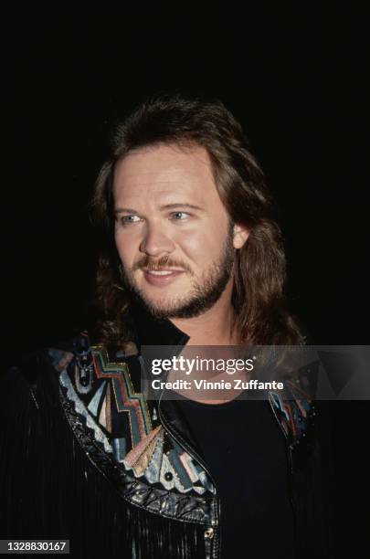 American country music singer Travis Tritt, USA, circa 1992.