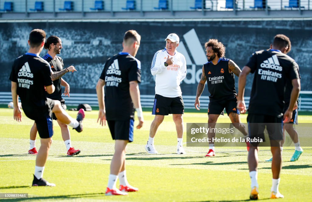 Real Madrid Pre-Season Training Session