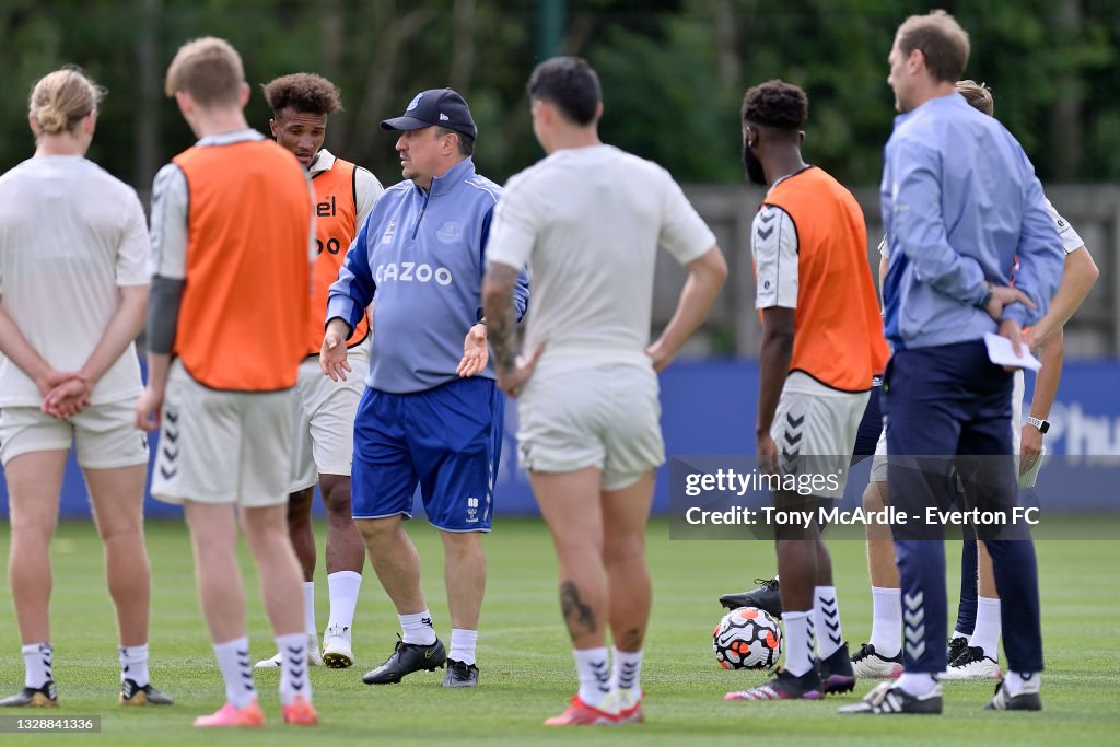 Everton Pre-Season Training Session