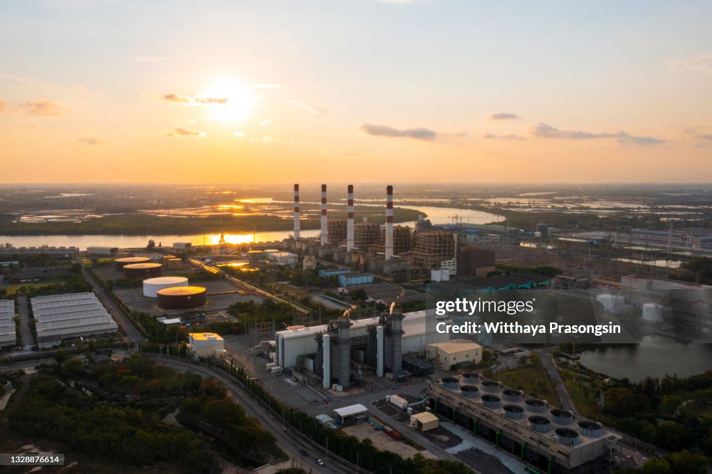 Natural Gas Fired Turbine Power Plant High-Res Stock Photo - Getty Images