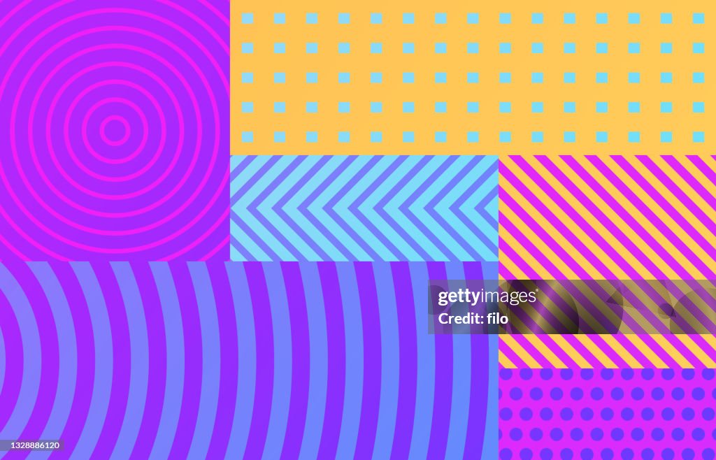 Abstract Patterns Shapes Background Design