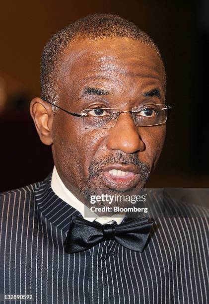 Lamido Sanusi, governor of the Central Bank Of Nigeria, speaks at the Islamic Financial Intelligence Summit in Kuala Lumpur, Malaysia, on Tuesday,...