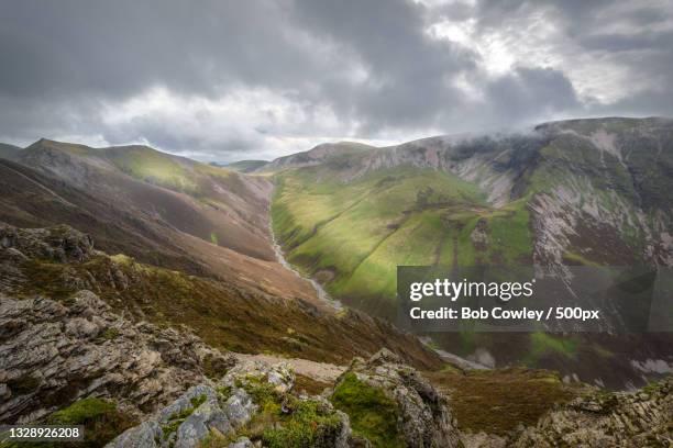 scenic view of mountains against sky,cockermouth,united kingdom,uk - cockermouth 個照片及圖片檔