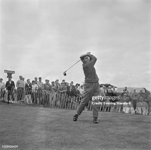 Spanish golfer Ramon Sota during the 1965 Open Championship at Royal Birkdale in Southport, UK, July 1965.