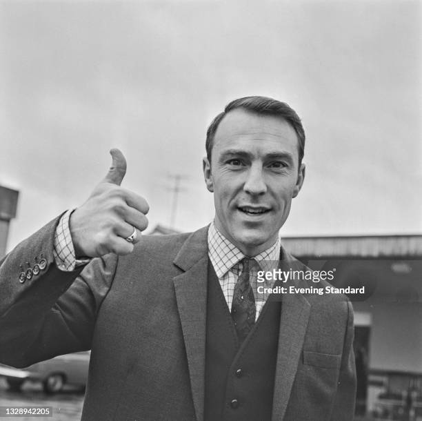 English footballer Jimmy Greaves of Tottenham Hotspur, UK, 27th November 1965.
