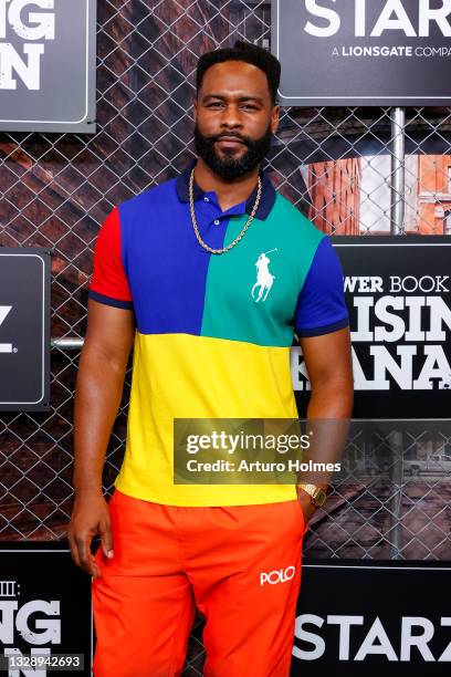 Hasaan Gilmer attends the "Power Book III: Raising Kanan" New York Premiere at Hammerstein Ballroom on July 15, 2021 in New York City.