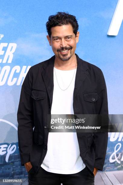 Anthony Ruivivar attends the Disney+ "Turner & Hooch" Premiere at Westfield Century City Mall on July 15, 2021 in Los Angeles, California.