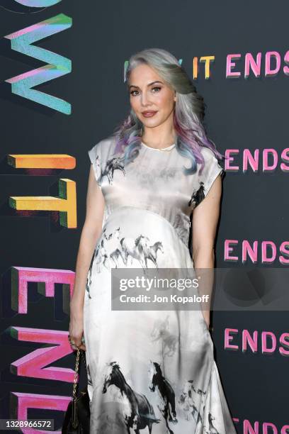 Whitney Cummings attends the Los Angeles Premiere of "How It Ends" at NeueHouse Los Angeles on July 15, 2021 in Hollywood, California.