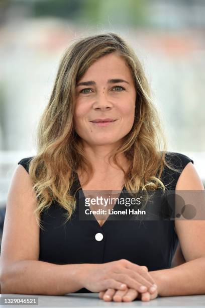 Blanche Gardin attends the "France" photocall during the 74th annual Cannes Film Festival on July 16, 2021 in Cannes, France.