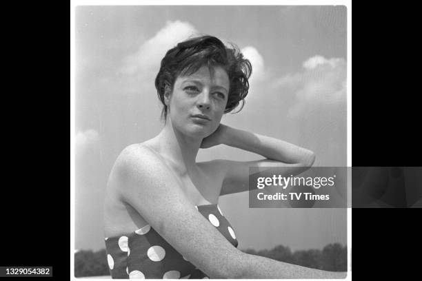 Actress Maggie Smith, circa 1965.