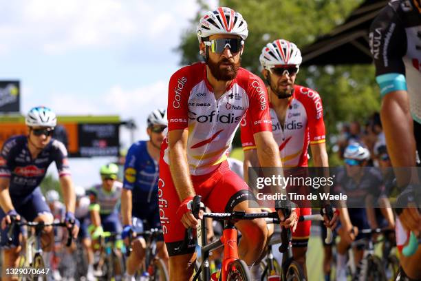 Simon Geschke of Germany and Team Cofidis at arrival during the 108th Tour de France 2021, Stage 19 a 207km stage from Mourenx to Libourne / @LeTour...