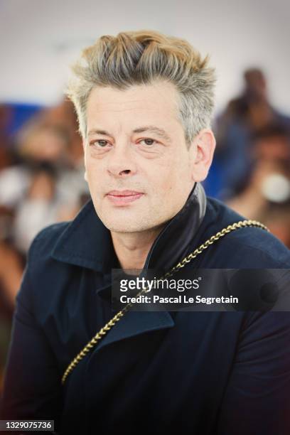 Benjamin Biolay attends the "France" photocall during the 74th annual Cannes Film Festival on July 16, 2021 in Cannes, France.