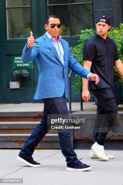 Alex Rodriguez on July 16, 2021 in New York City.