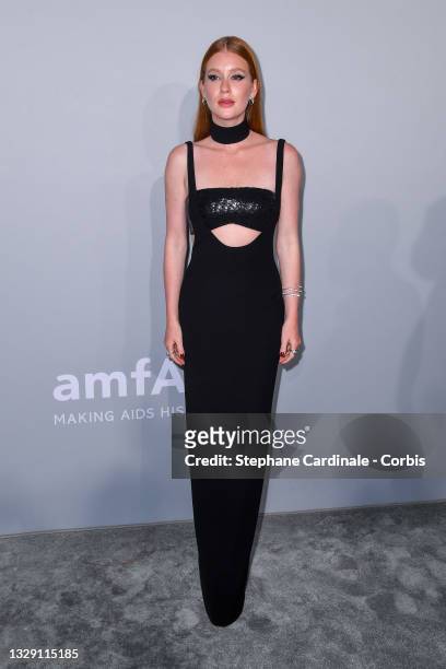 Marina Ruy Barbosa attends the amfAR Cannes Gala 2021 during the 74th Annual Cannes Film Festival at Villa Eilenroc on July 16, 2021 in Cap...