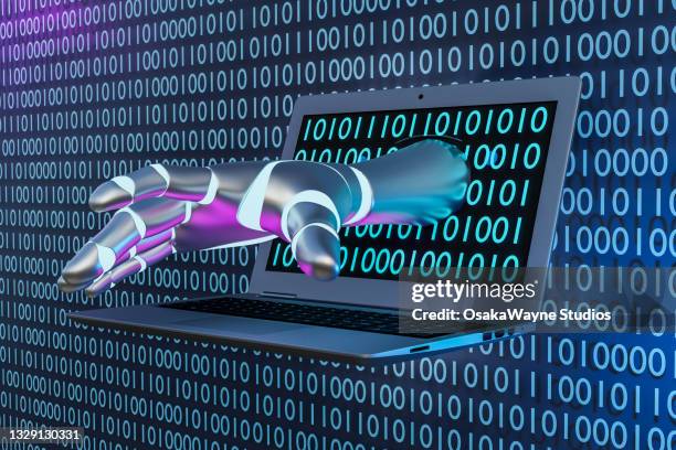 Hand Sliding Through Computer 33 Hand Coming Out Of Computer Screen Stock Photos, High-Res Pictures ...