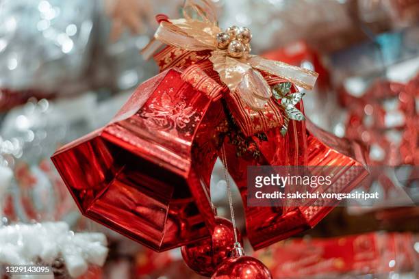 christmas bells - chinese lantern lily stock pictures, royalty-free photos & images