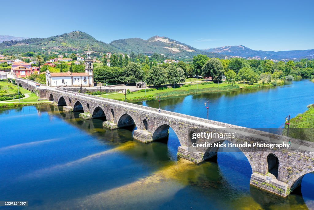 Ponte de Lima Bridge, Portugal.