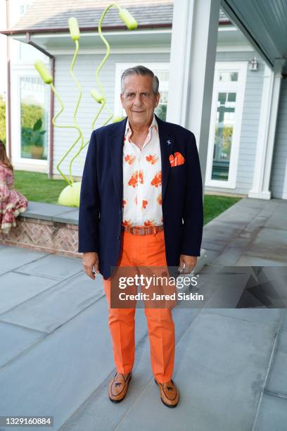 Greg D'Elia attends Martin and Jean Shafiroff host Launch Party for Stony Brook Southampton Hospital at Private Residence on July 16, 2021 in...