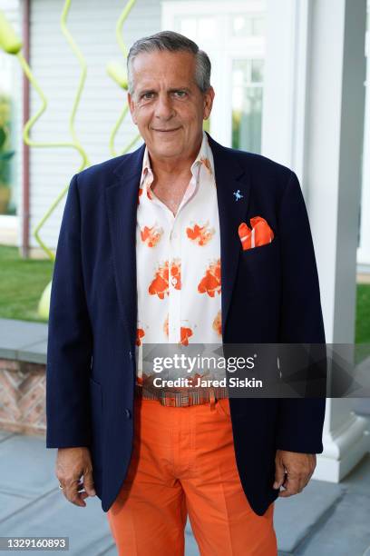 Greg D'Elia attends Martin and Jean Shafiroff host Launch Party for Stony Brook Southampton Hospital at Private Residence on July 16, 2021 in...