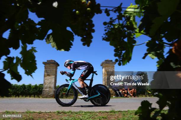 Luke Durbridge of Australia and Team BikeExchange during the 108th Tour de France 2021, Stage 20 a 30,8km Individual Time Trial Stage from Libourne...