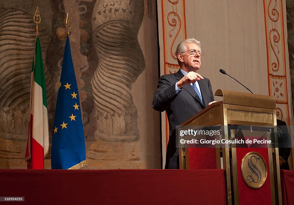 Mario Monti Appointed New PM-designate